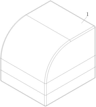 彩印机上包装膜的防松散结构的制作方法