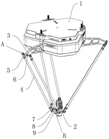 一种Delta并联机器人的制作方法