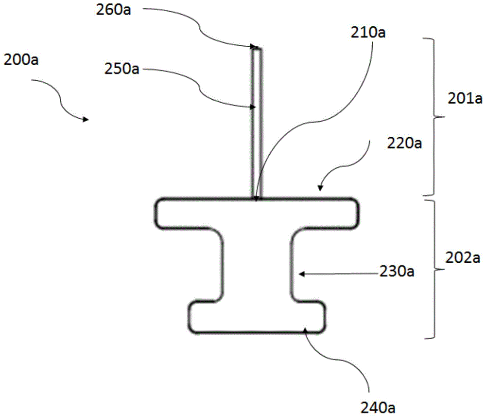 具有二次注塑的刷条的刷子的制作方法