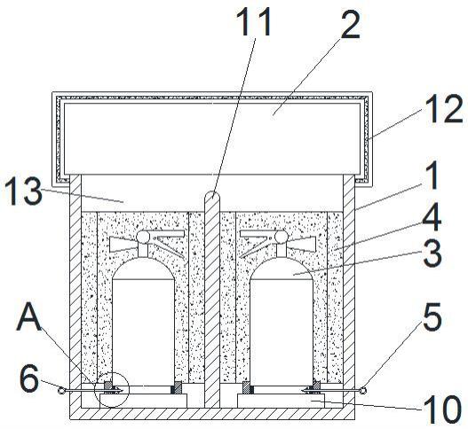 一种矿用灭火剂储存箱体的制作方法