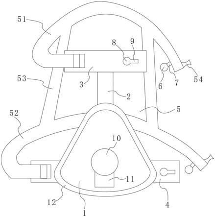 一种快速拆装头绷带的呼吸机面罩的制作方法